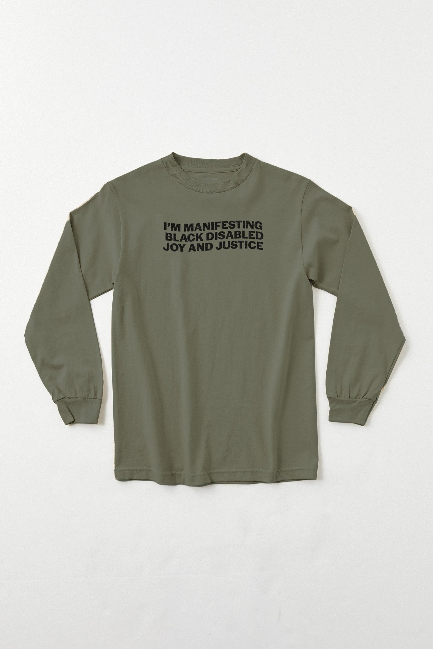 Black Disabled Joy Long sleeve T-Shirt Jennifer White-Johnson