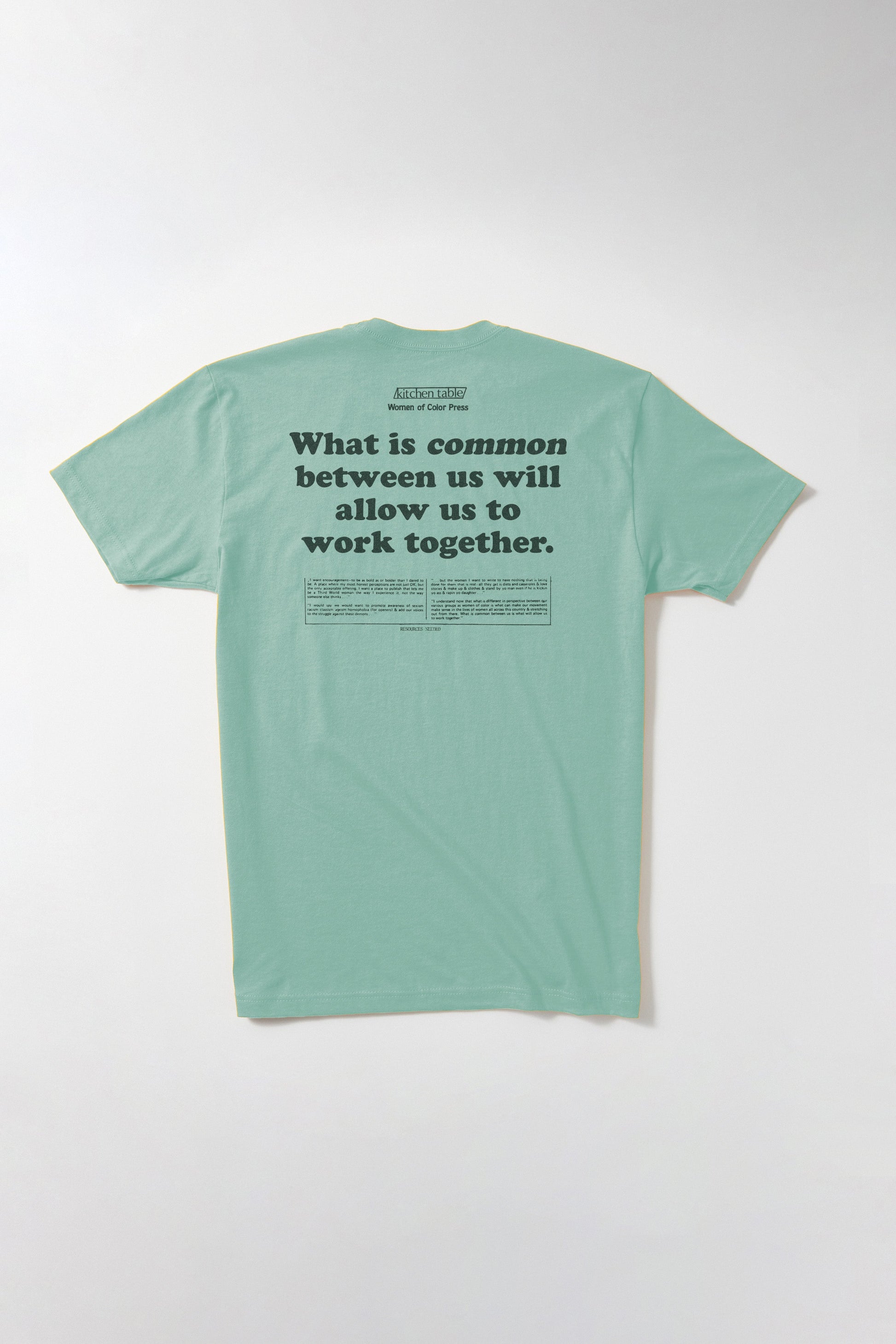 Kitchen Table Press T-Shirt Black Women Radicals