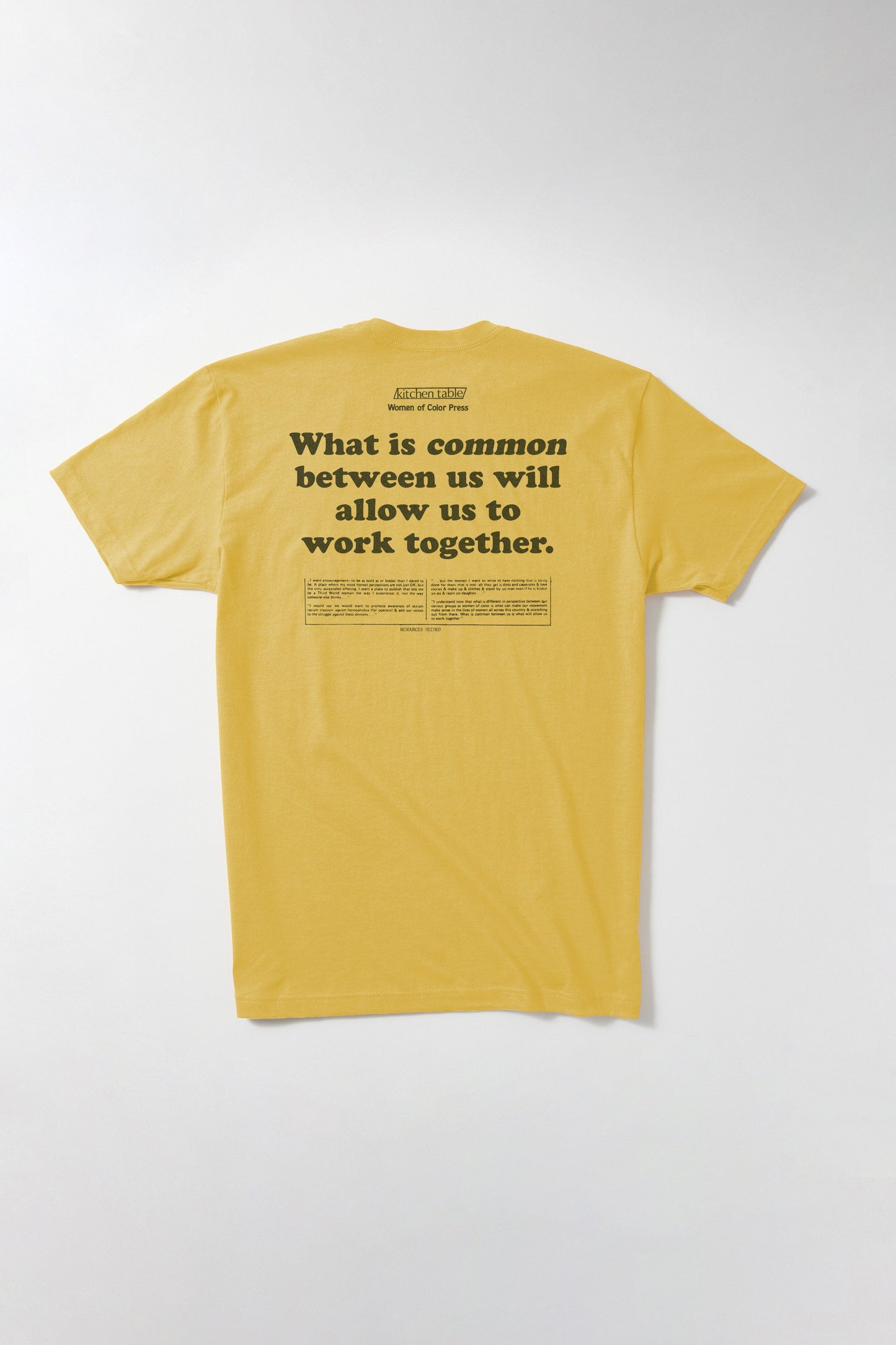 Kitchen Table Press T-Shirt Black Women Radicals