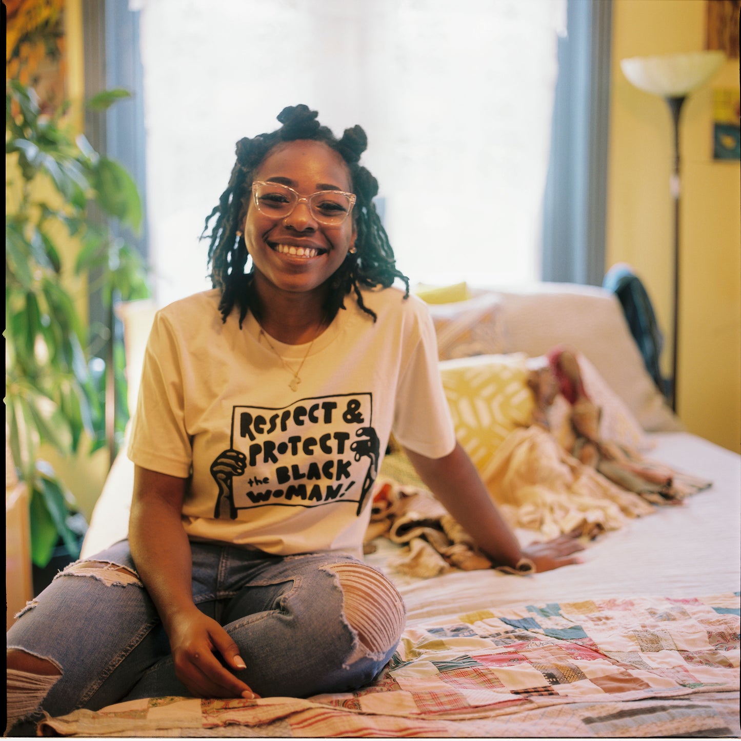 Respect and Protect T-Shirt Black Women Radicals