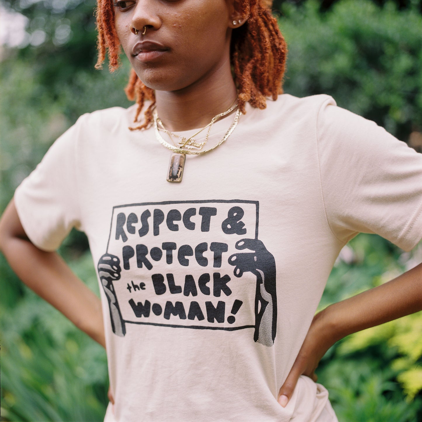 Respect and Protect T-Shirt Black Women Radicals