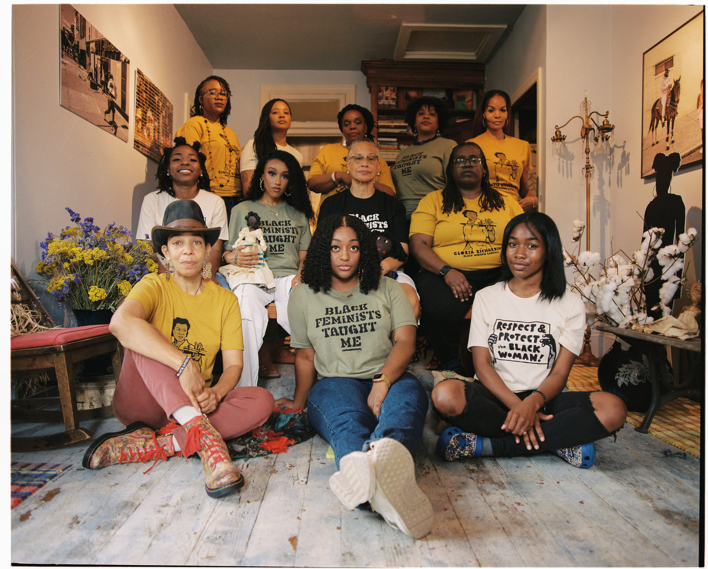 Respect and Protect T-Shirt Black Women Radicals