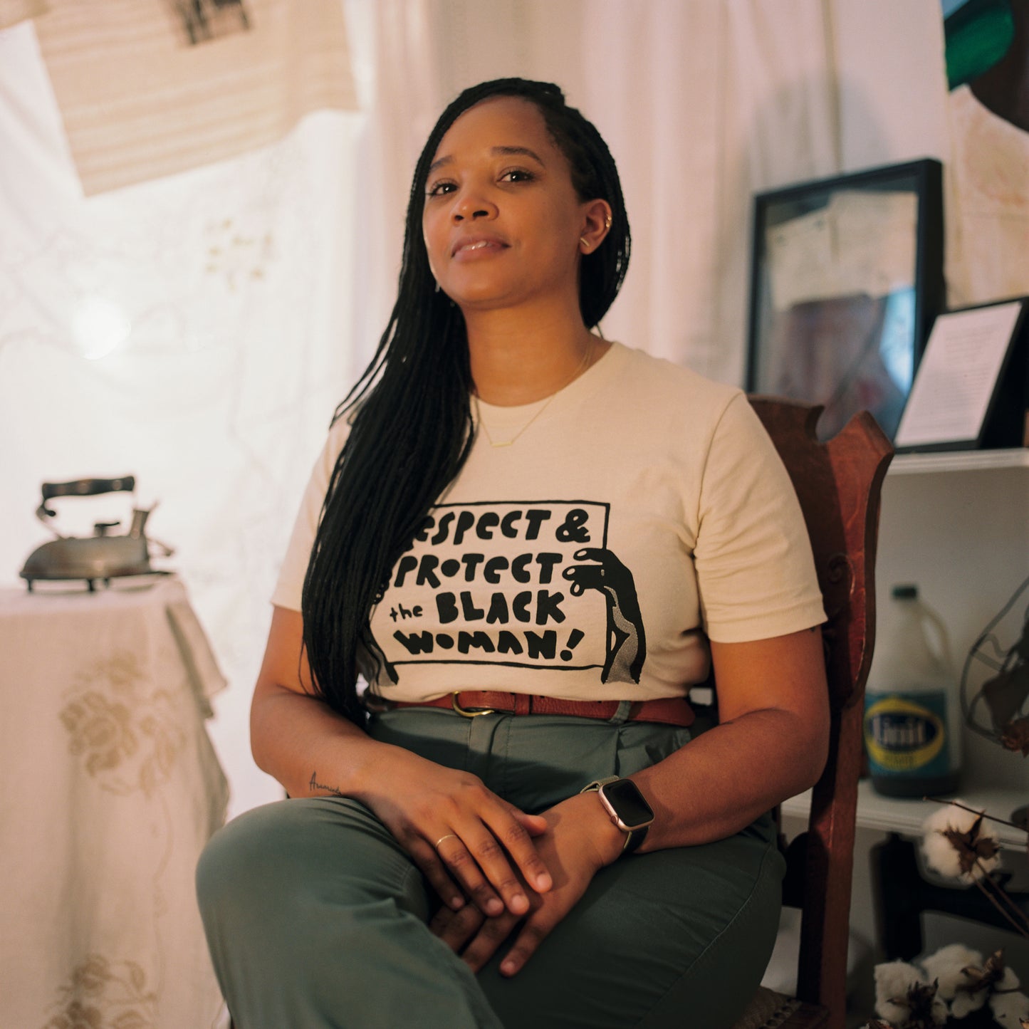 Respect and Protect T-Shirt Black Women Radicals