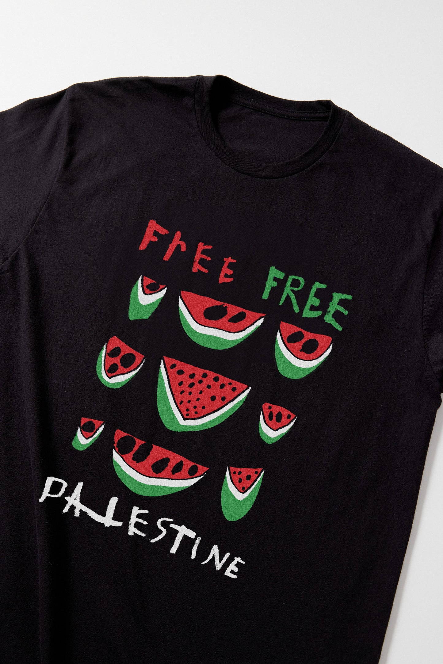 Free Palestine T-Shirt Josh MacPhee