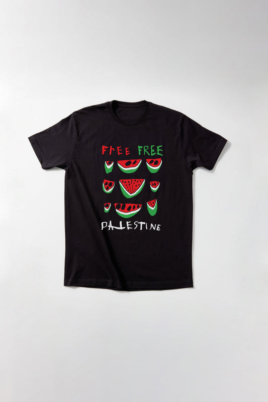 Free Palestine T-Shirt Josh MacPhee