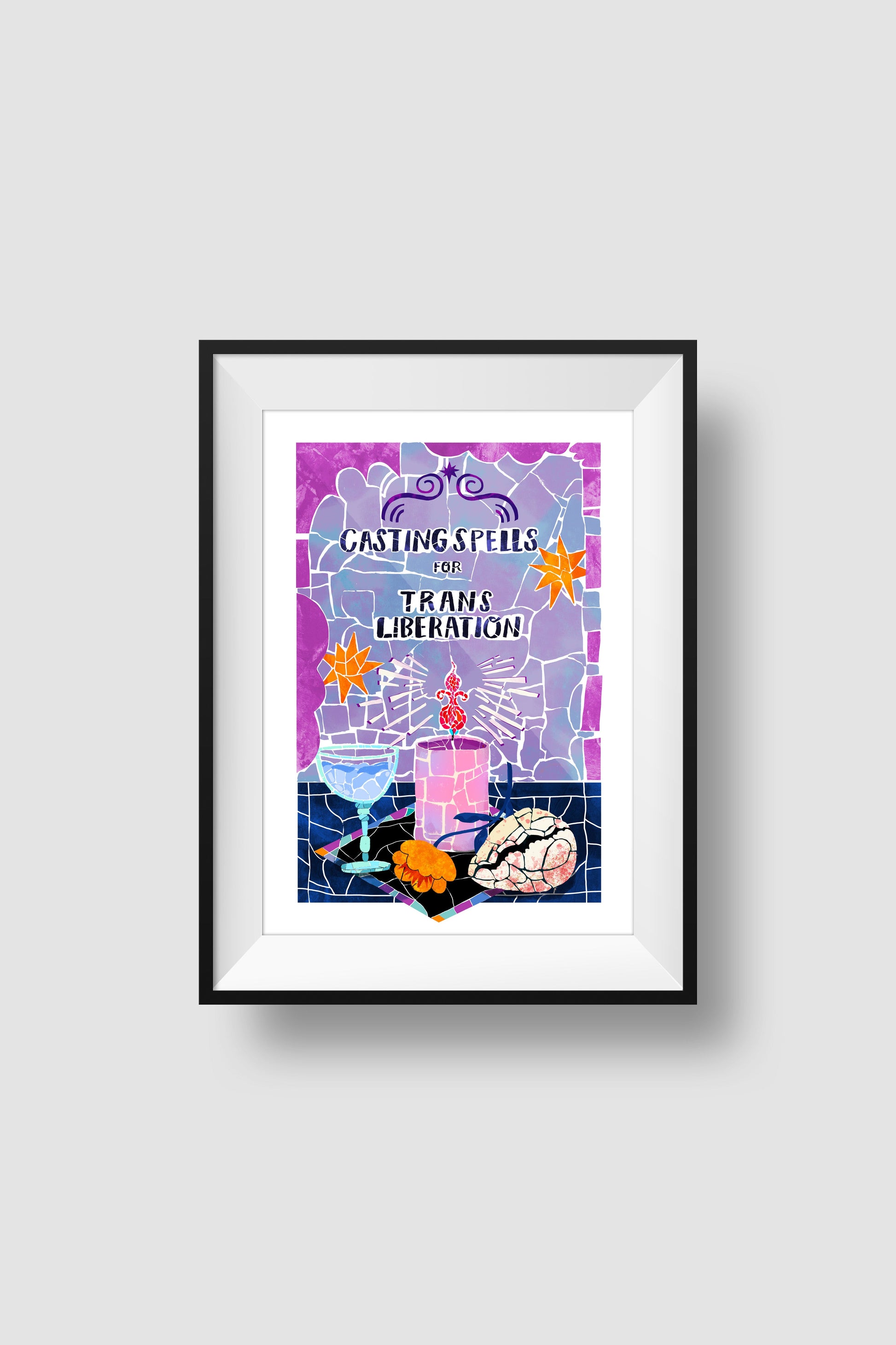 Casting Spells for Trans Liberation Poster Loveis Wise