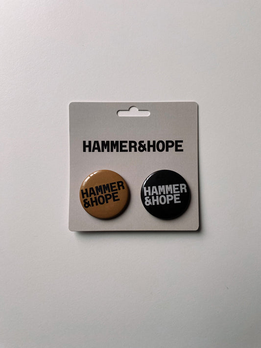 Hammer & Hope Button Pack Hammer & Hope
