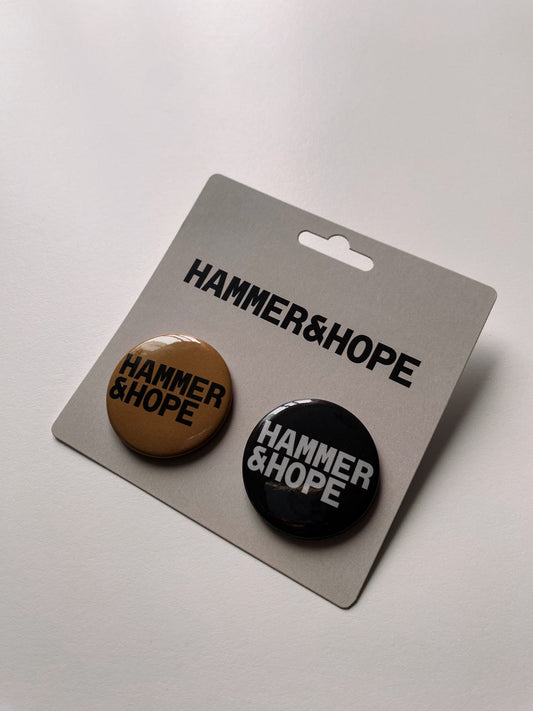 Hammer & Hope Button Pack Hammer & Hope