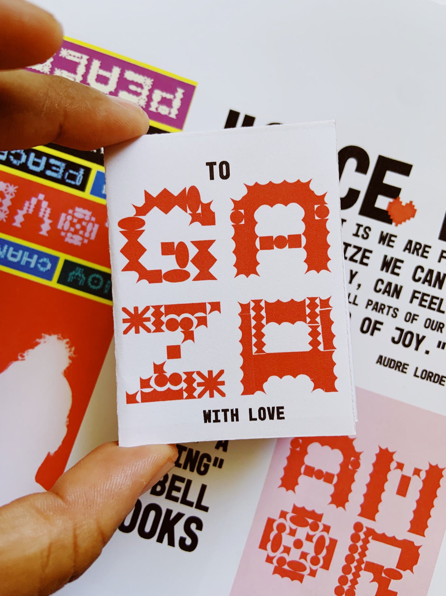 To Gaza With Love Mini Zine Pack