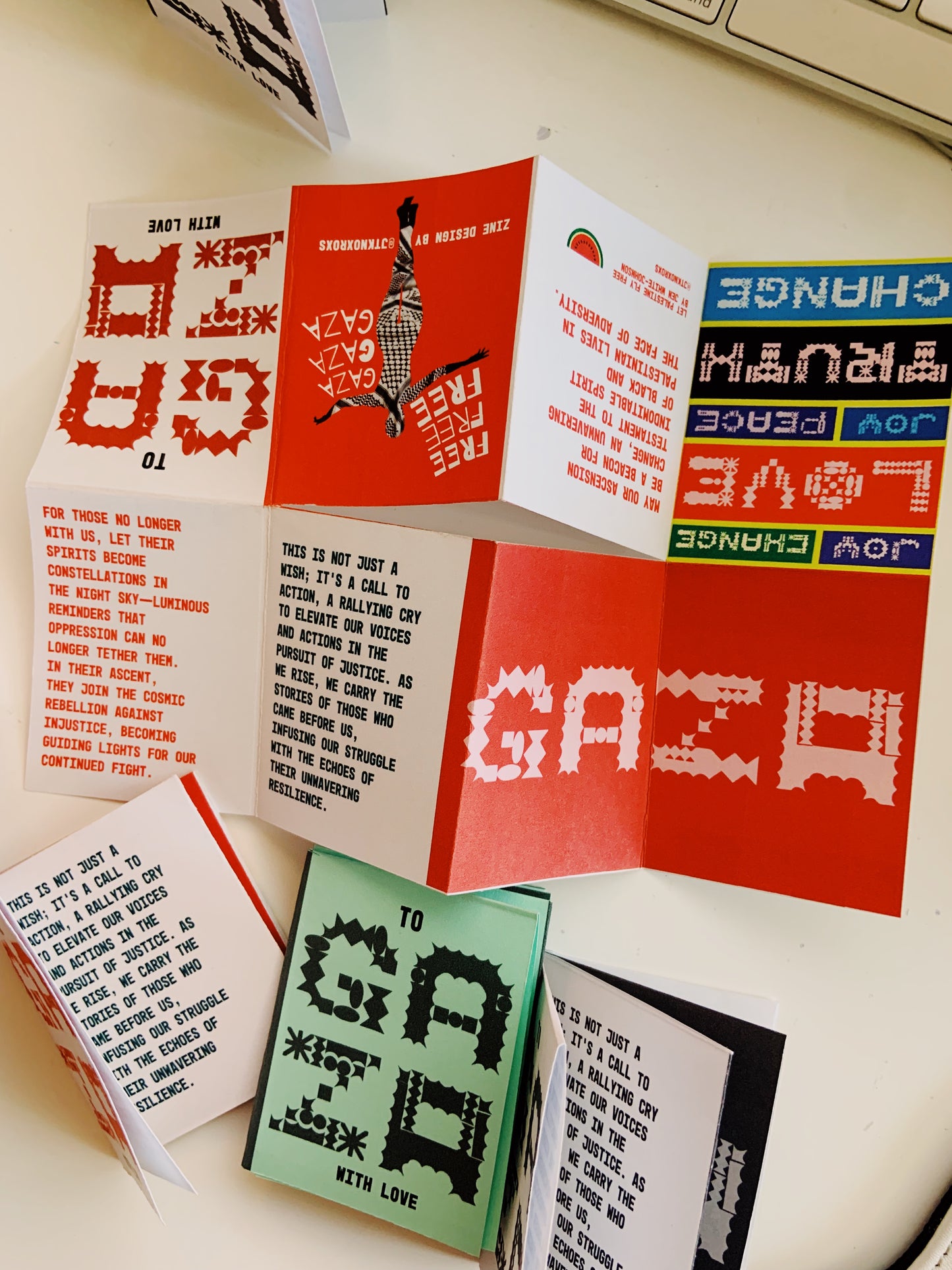 To Gaza With Love Mini Zine Pack Jennifer White-Johnson