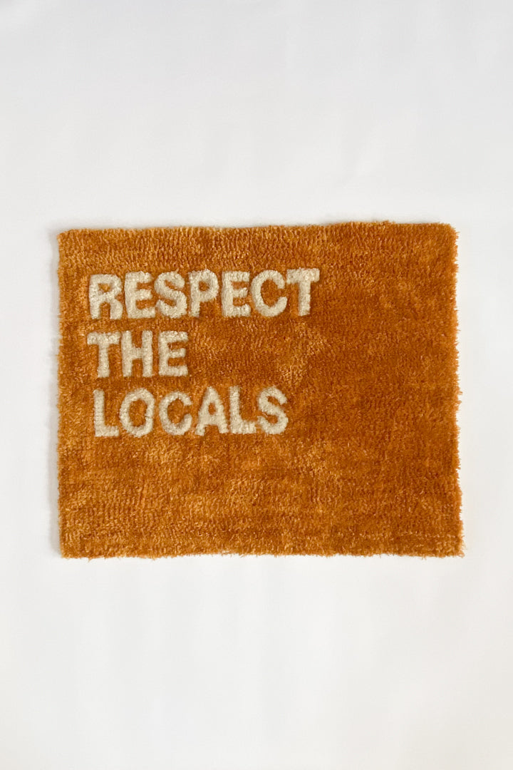 Respect the Locals Rug Milo Parker