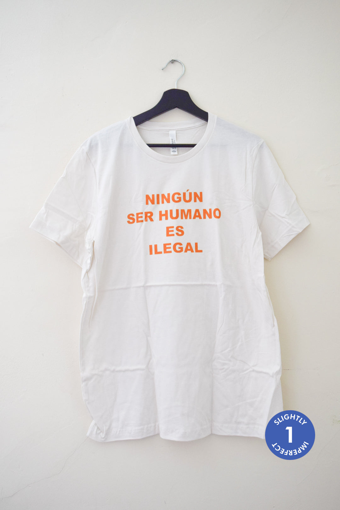 No Human is Illegal T-Shirt Sample Sale