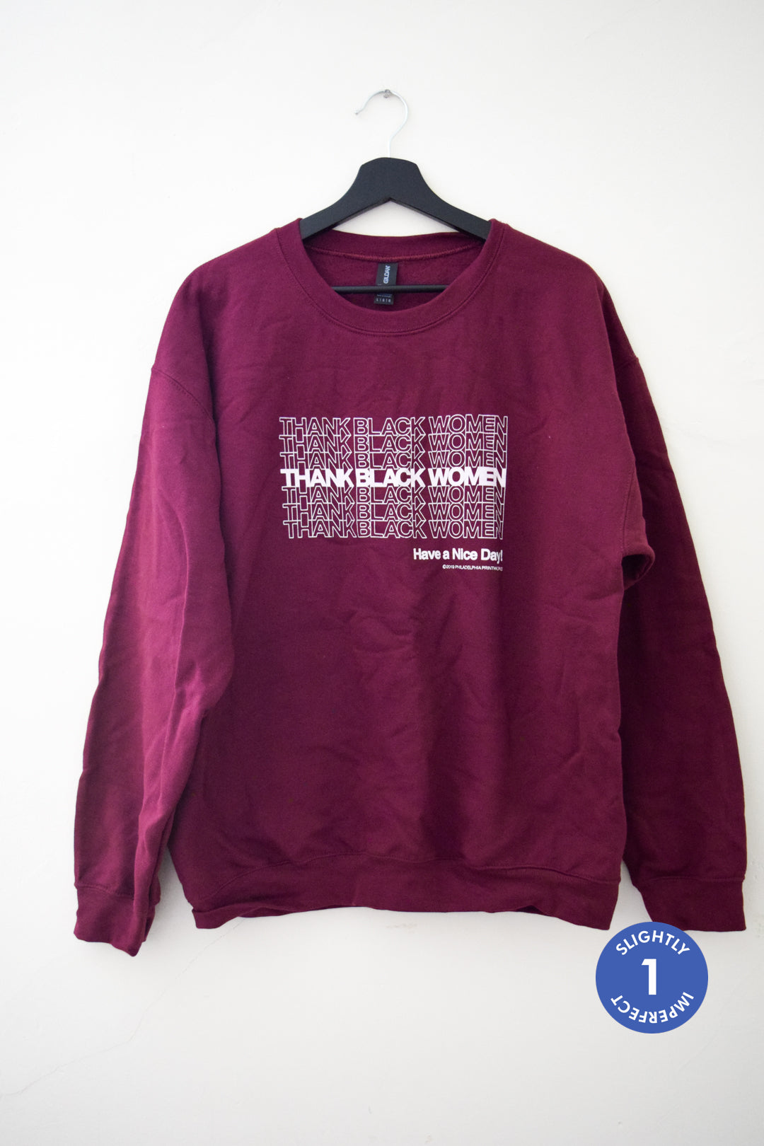 Thank Black Women Sweatshirt Sample Sale