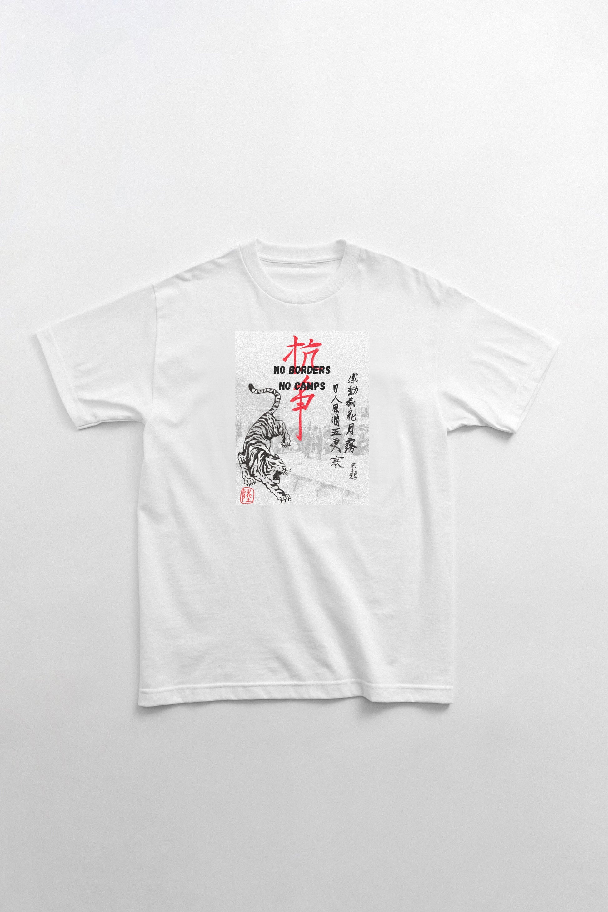 No Borders No Camps T-Shirt Zoë Luh