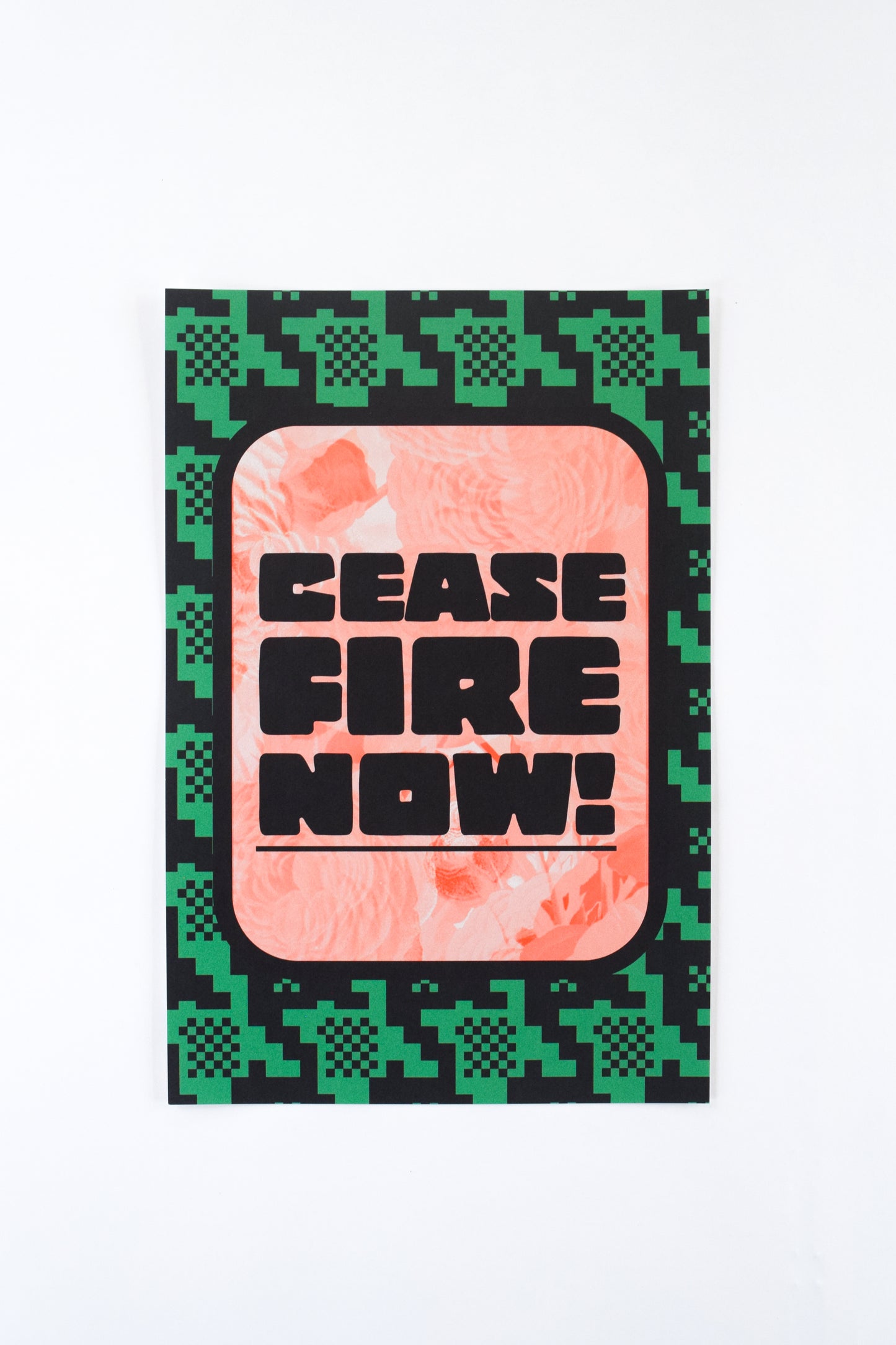 Ceasefire Now! Poster Jennifer White-Johnson