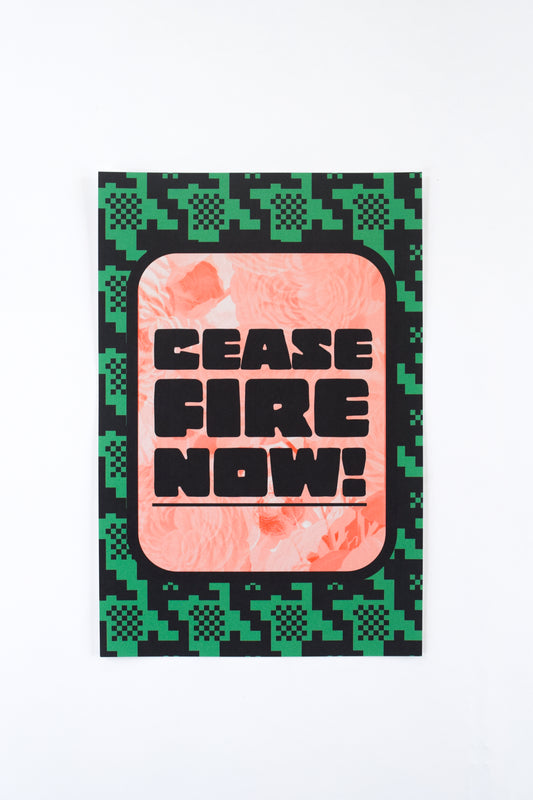 Ceasefire Now! Poster Jennifer White-Johnson