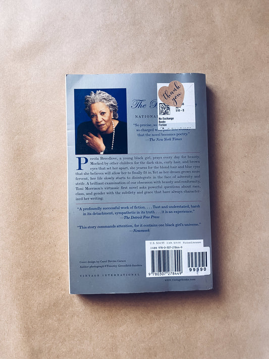 Bluest Eye by Toni Morrison Cree Myles