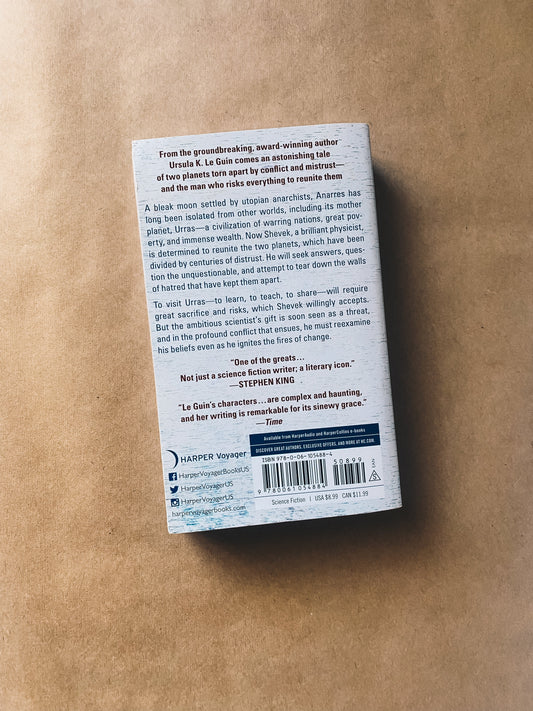 The Dispossessed by Ursula K. Le Guin Cree Myles