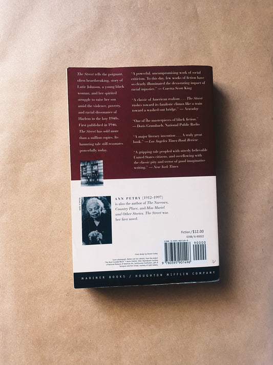 The Street: A Novel by Ann Petry Books Radical Roots