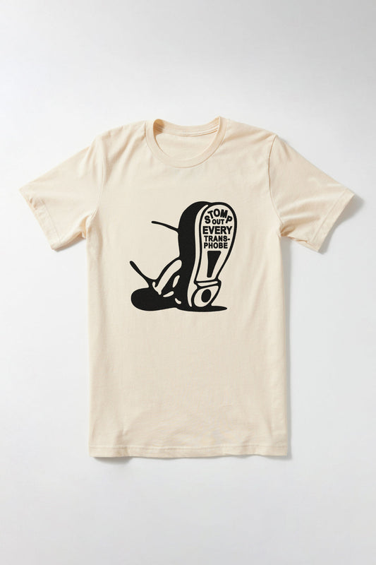 Stomp Out Every Transphobe T-Shirt Mitch Wiesen