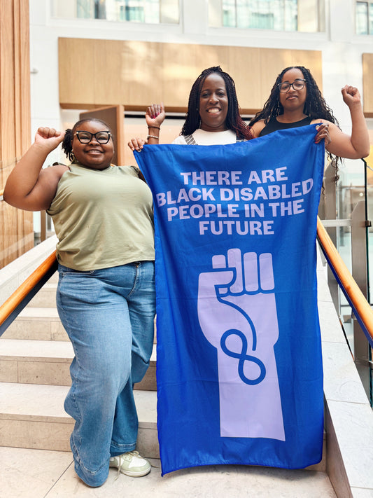 Black Disabled Futures Flag Jennifer White-Johnson