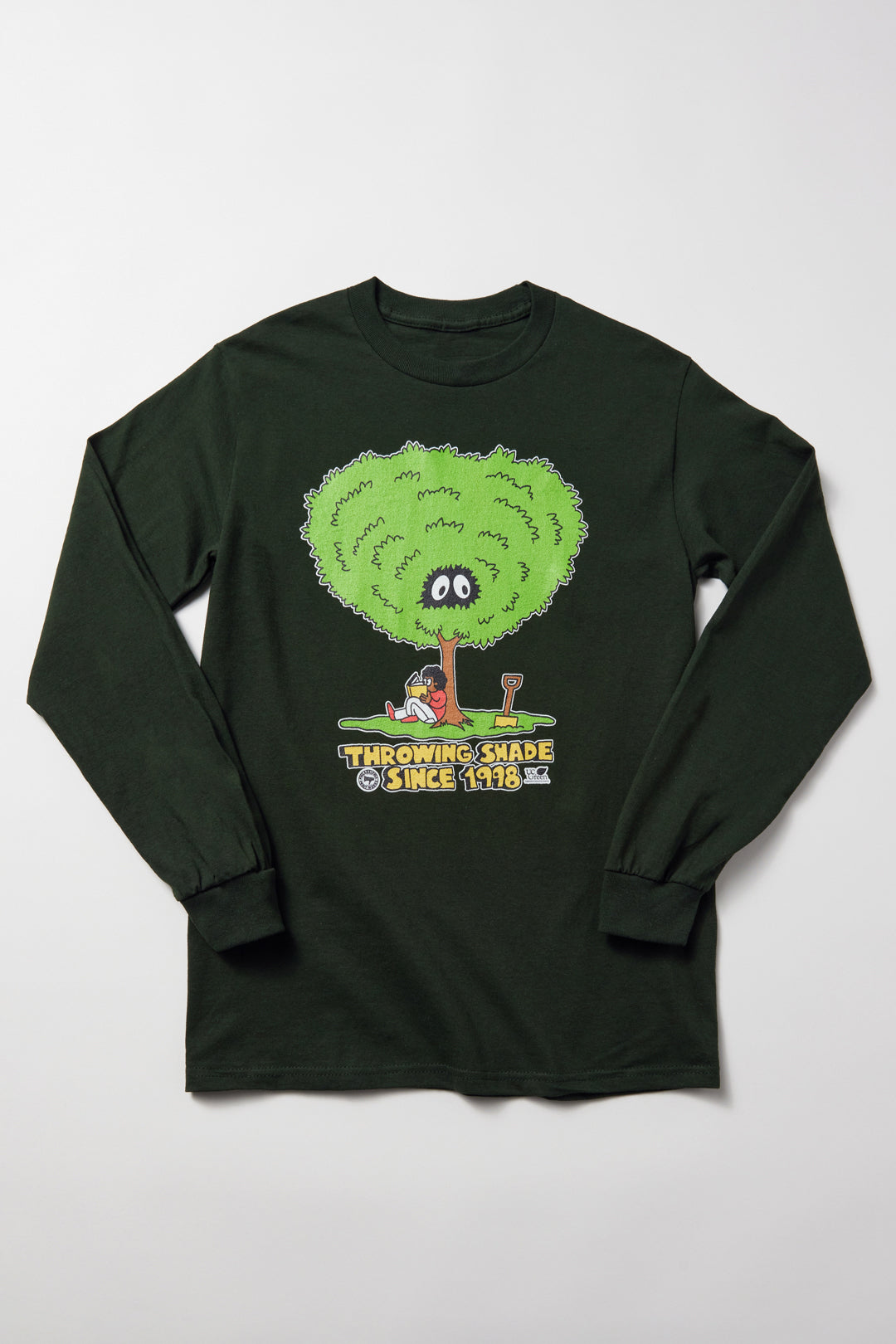 Throwing Shade Long Sleeve T-Shirt UC Green