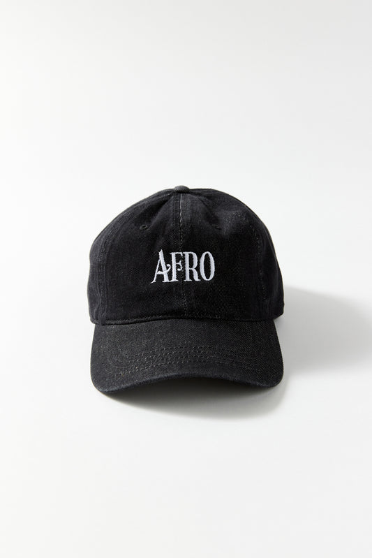 AFRO American Newspaper Denim Hat AFRO