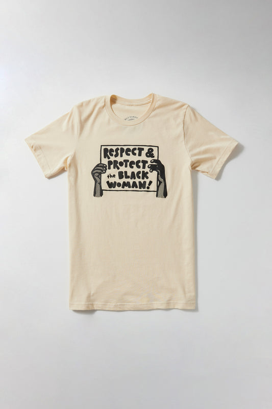 Respect and Protect T-Shirt Black Women Radicals