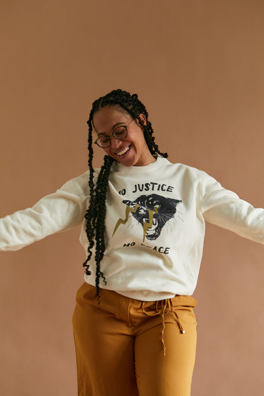 No Justice No Peace Crewneck