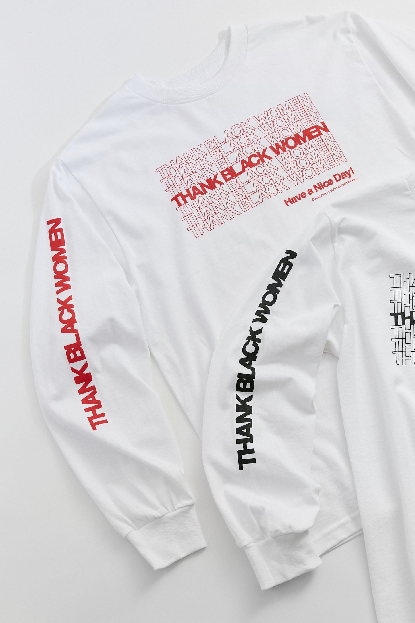 Thank Black Women Long Sleeve Shirt - Philadelphia Printworks