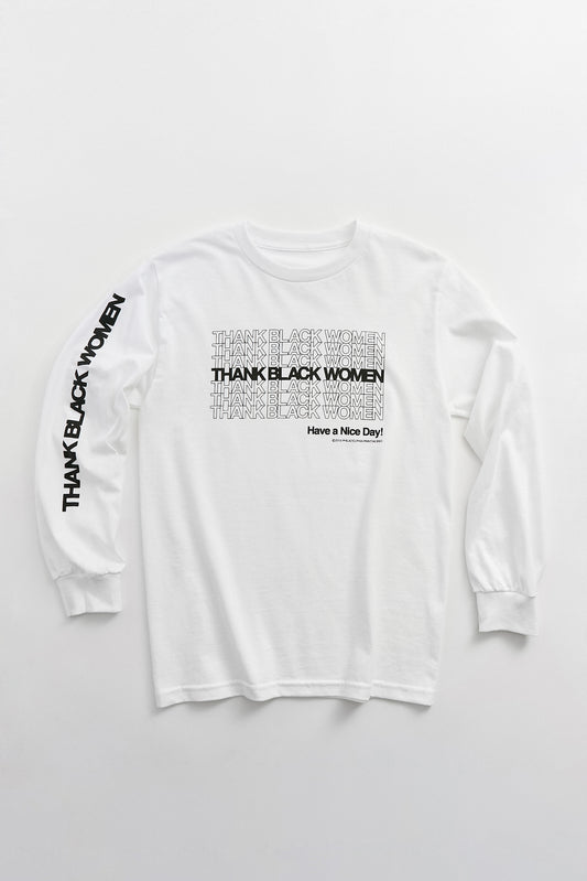 Thank Black Women Long Sleeve Shirt - Philadelphia Printworks