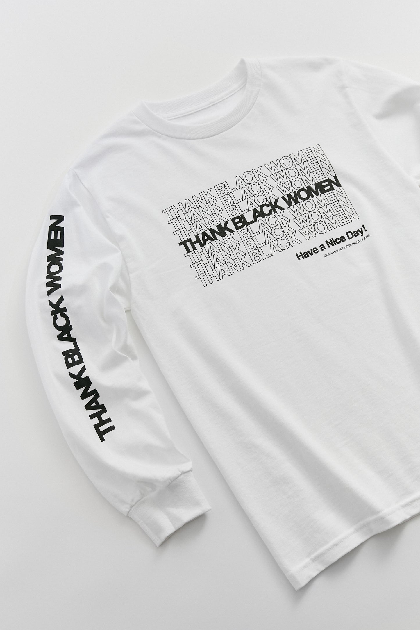 Thank Black Women Long Sleeve Shirt - Philadelphia Printworks