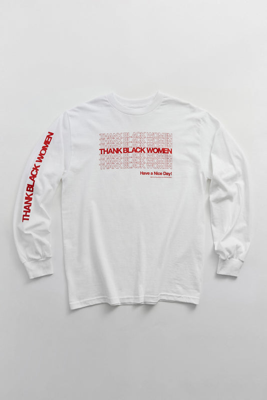 Thank Black Women Long Sleeve Shirt - Philadelphia Printworks