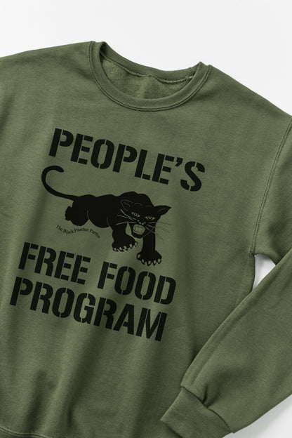 Black Panther Crewneck All Power to the People Project