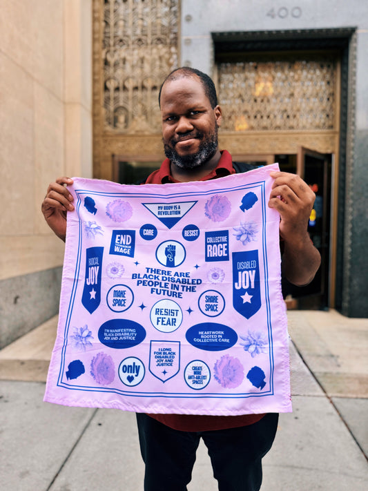 Black Disabled Joy Bandana Jennifer White-Johnson