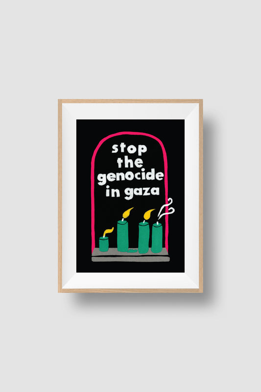 Stop the Genocide in Gaza Poster