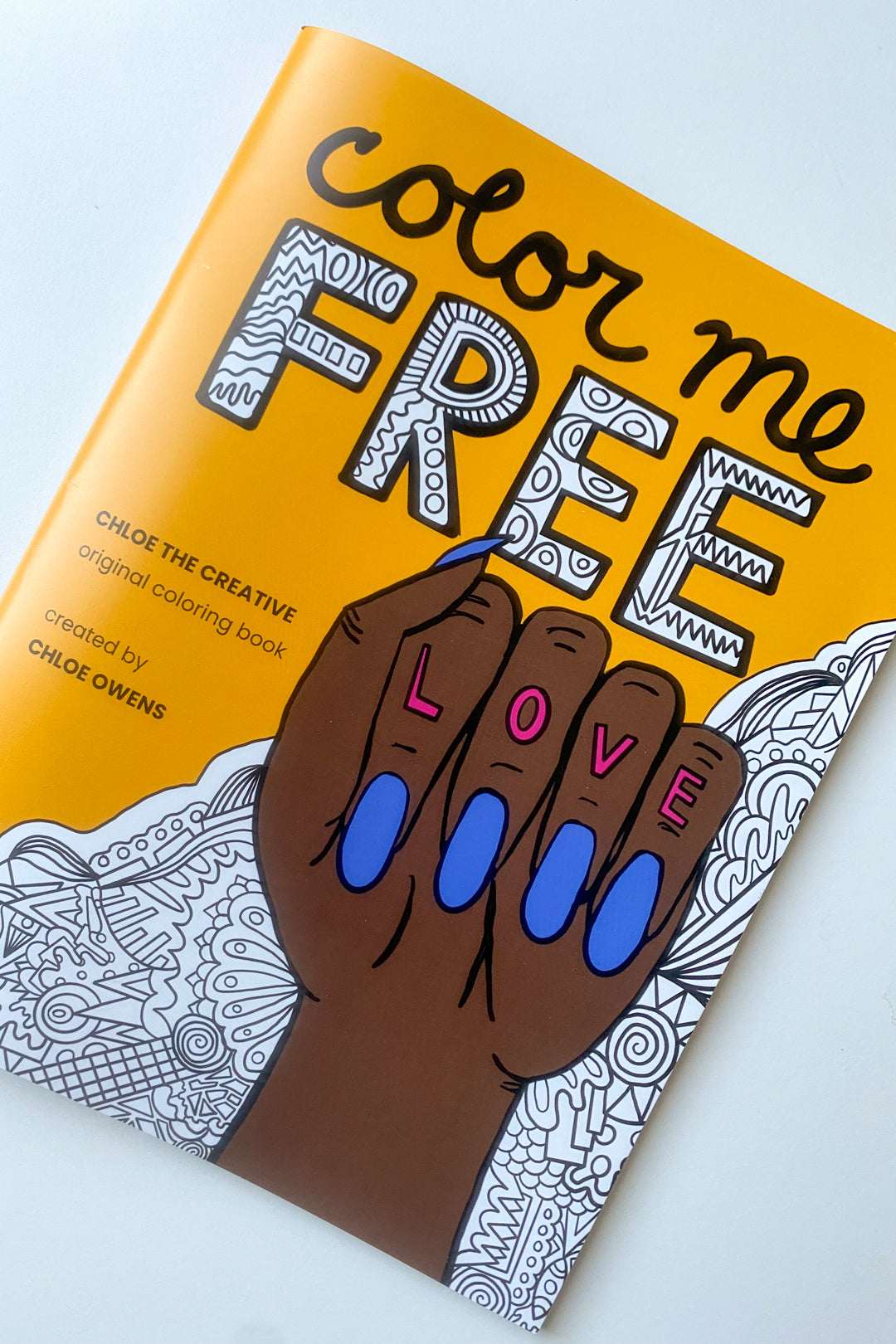 Color Me Free Coloring Book Chloe The Creative