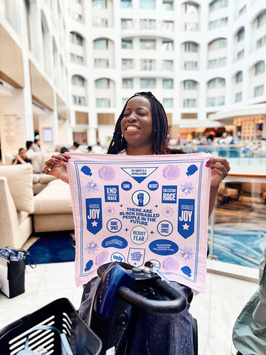 Black Disabled Joy Bandana Jennifer White-Johnson