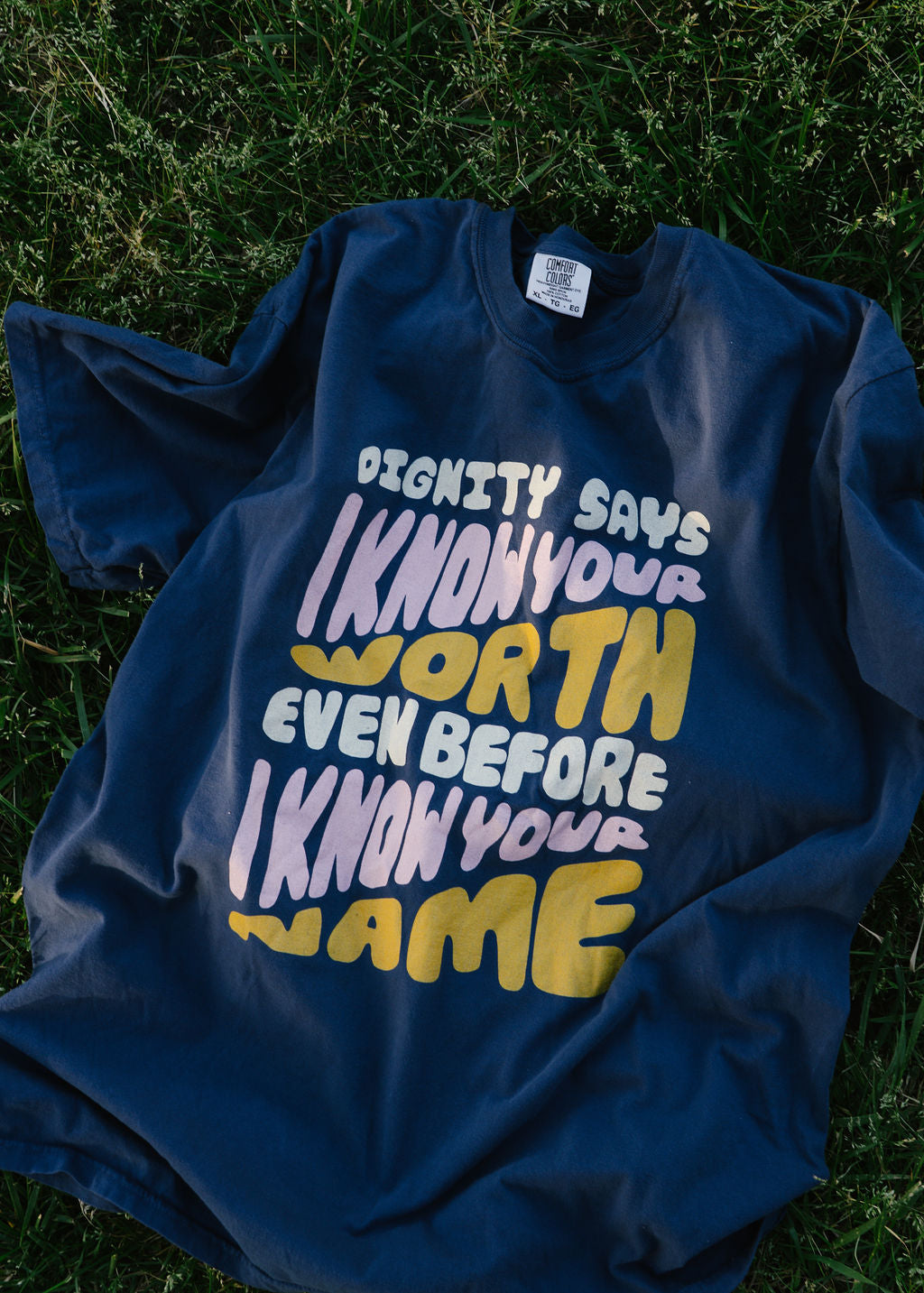 Know Your Worth T-Shirt Danielle Coke Balfour