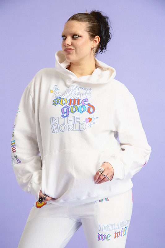 Let’s Create Some Good In The World Hoodie Gender Liberation Movement