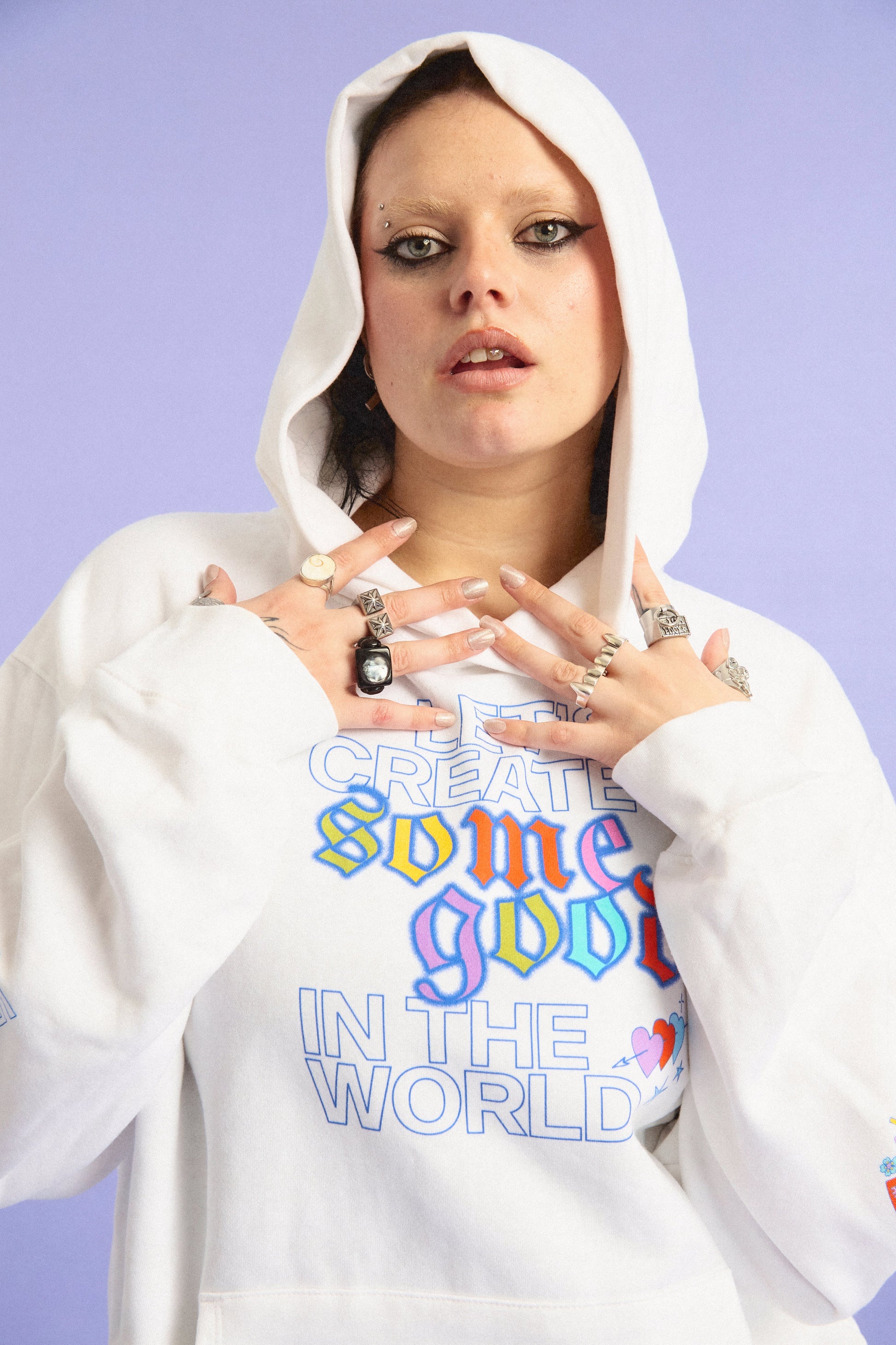 Let’s Create Some Good In The World Hoodie Gender Liberation Movement
