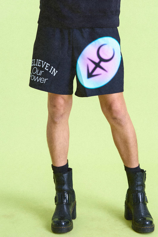 I Believe in Our Power Sweatshorts Gender Liberation Movement