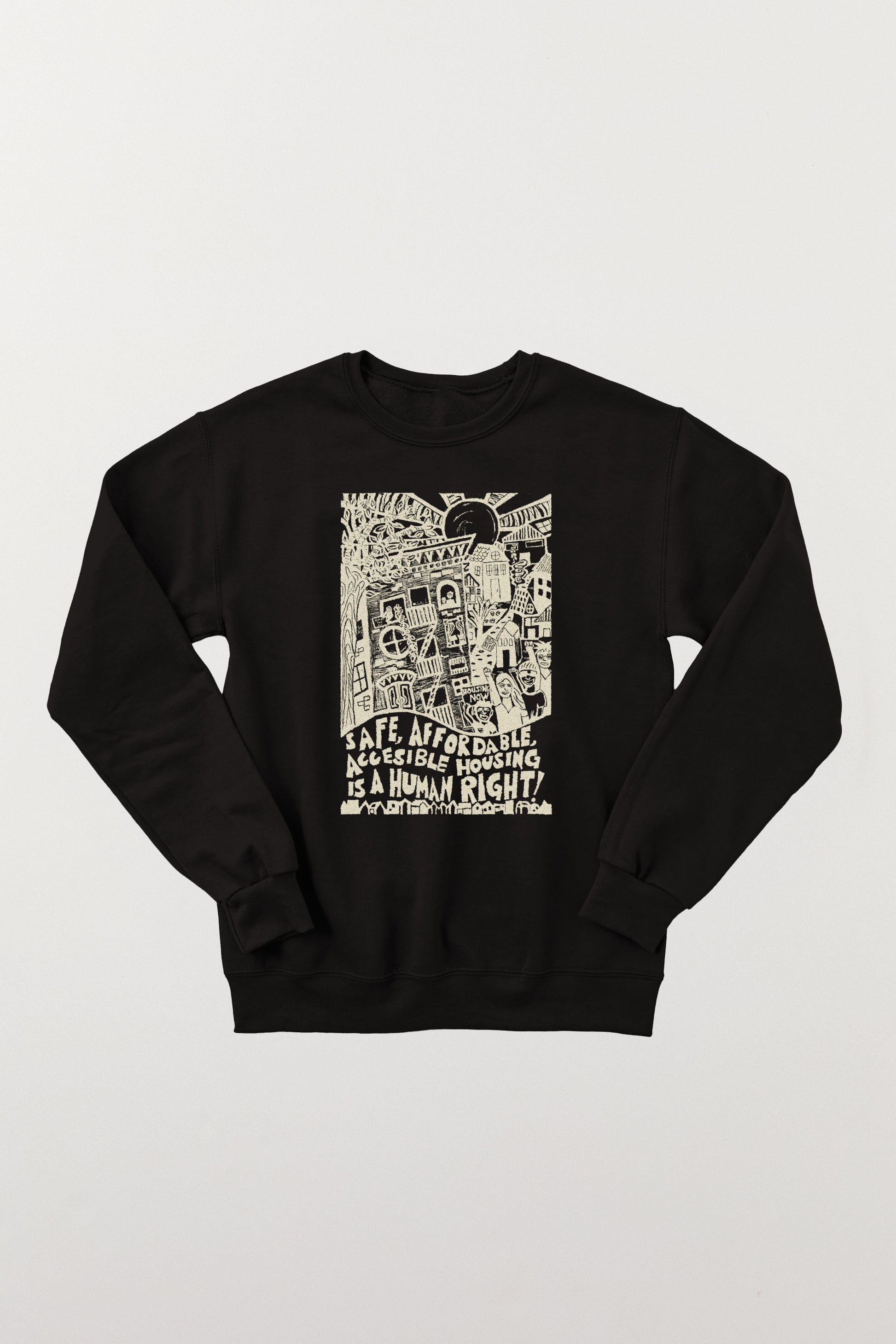 Housing is a Human Right Sweatshirt Becky McIntyre