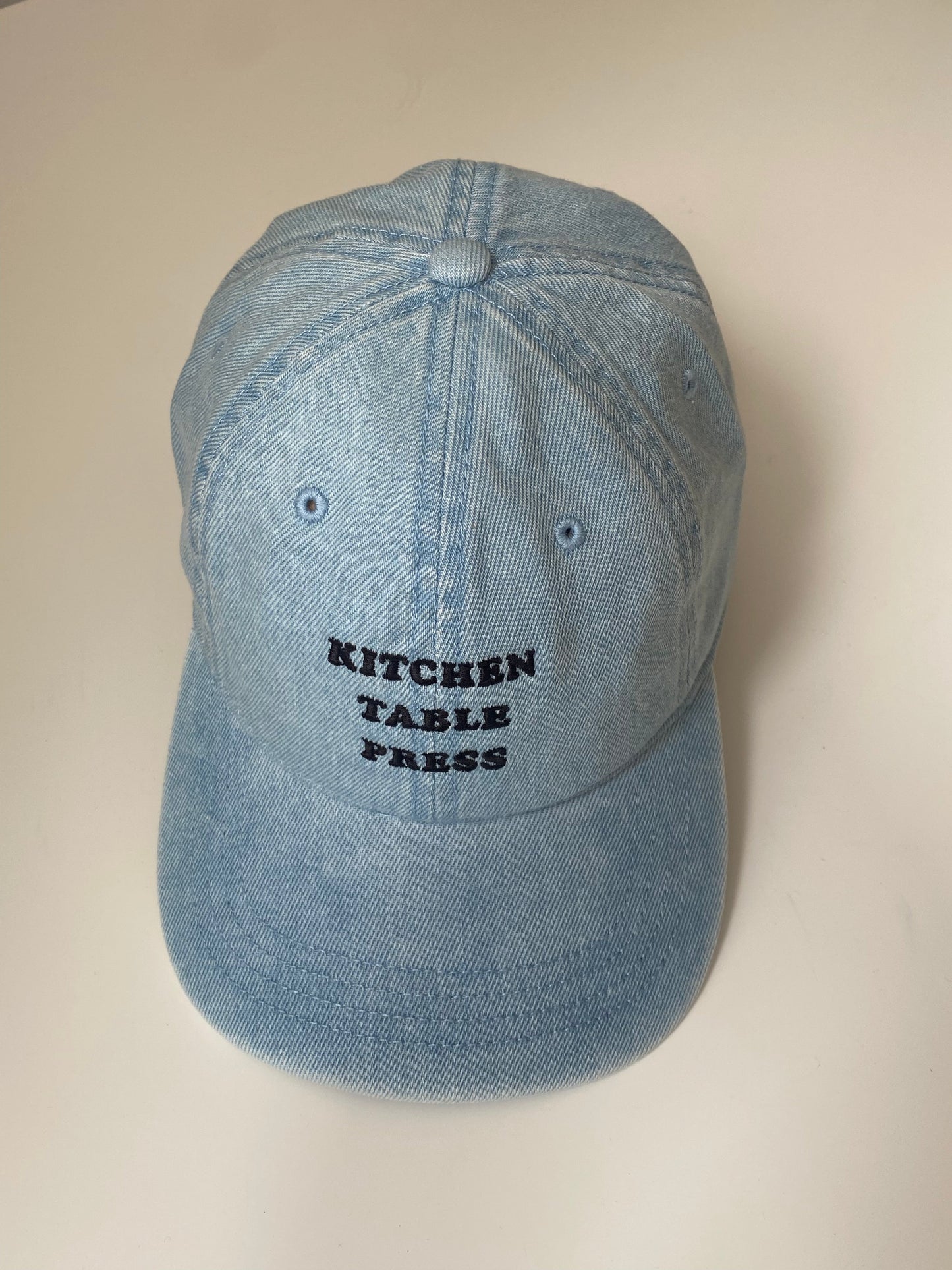 Kitchen Table Press Denim Hat — One Size Sample Sale