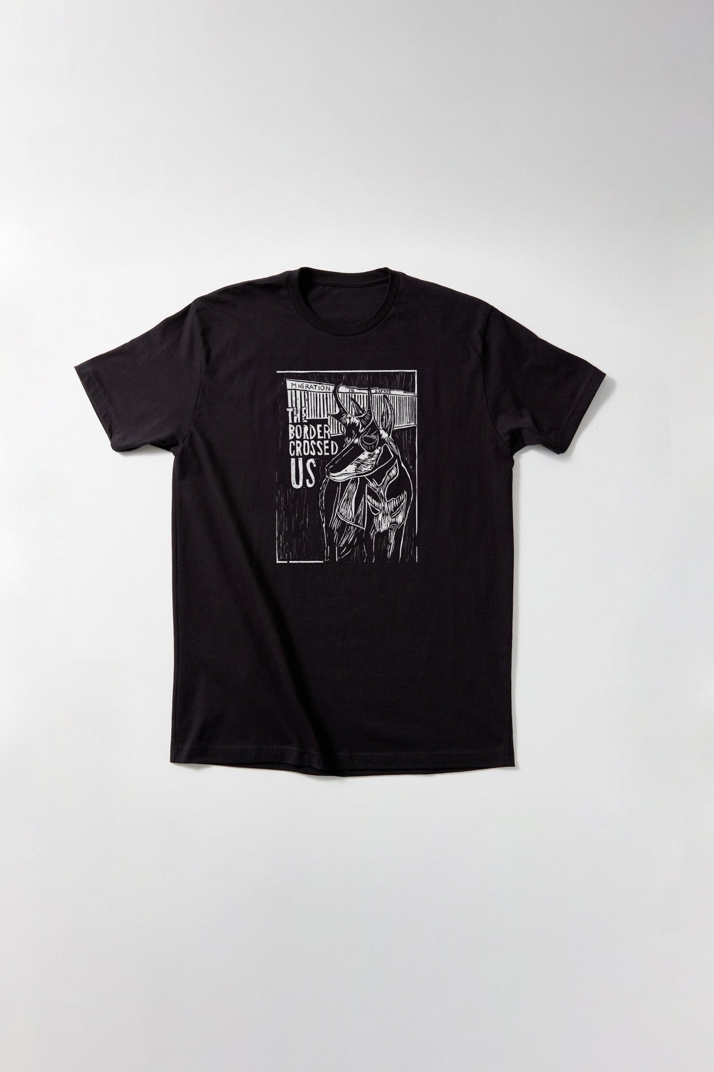 The Border Crossed Us T-Shirt (Wholesale) Josephine Scully