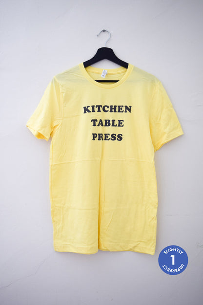 Kitchen Table Press T-Shirt Sample Sale