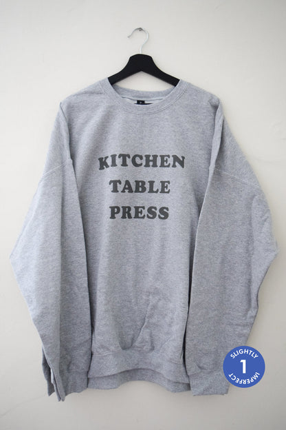 Kitchen Table Press Sweatshirt Sample Sale