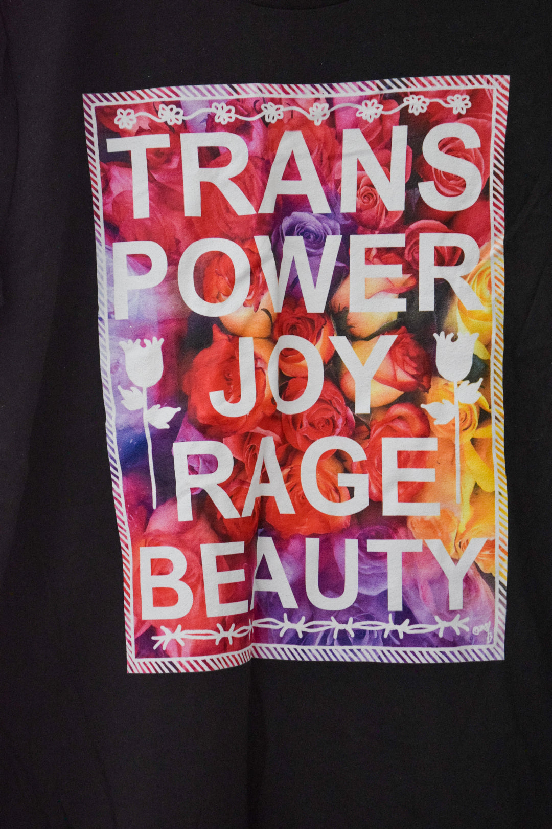 Trans Joy T-Shirt — Medium Sample Sale