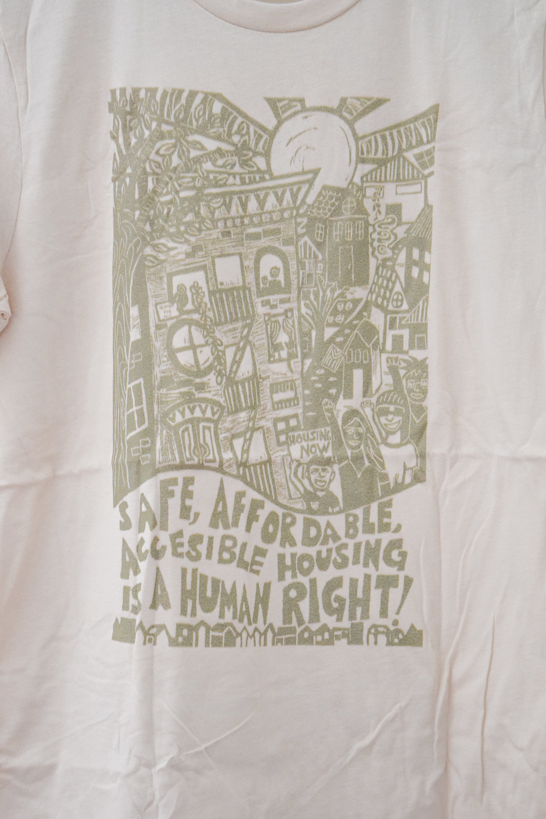Housing is a Human Right T-Shirt Sample Sale