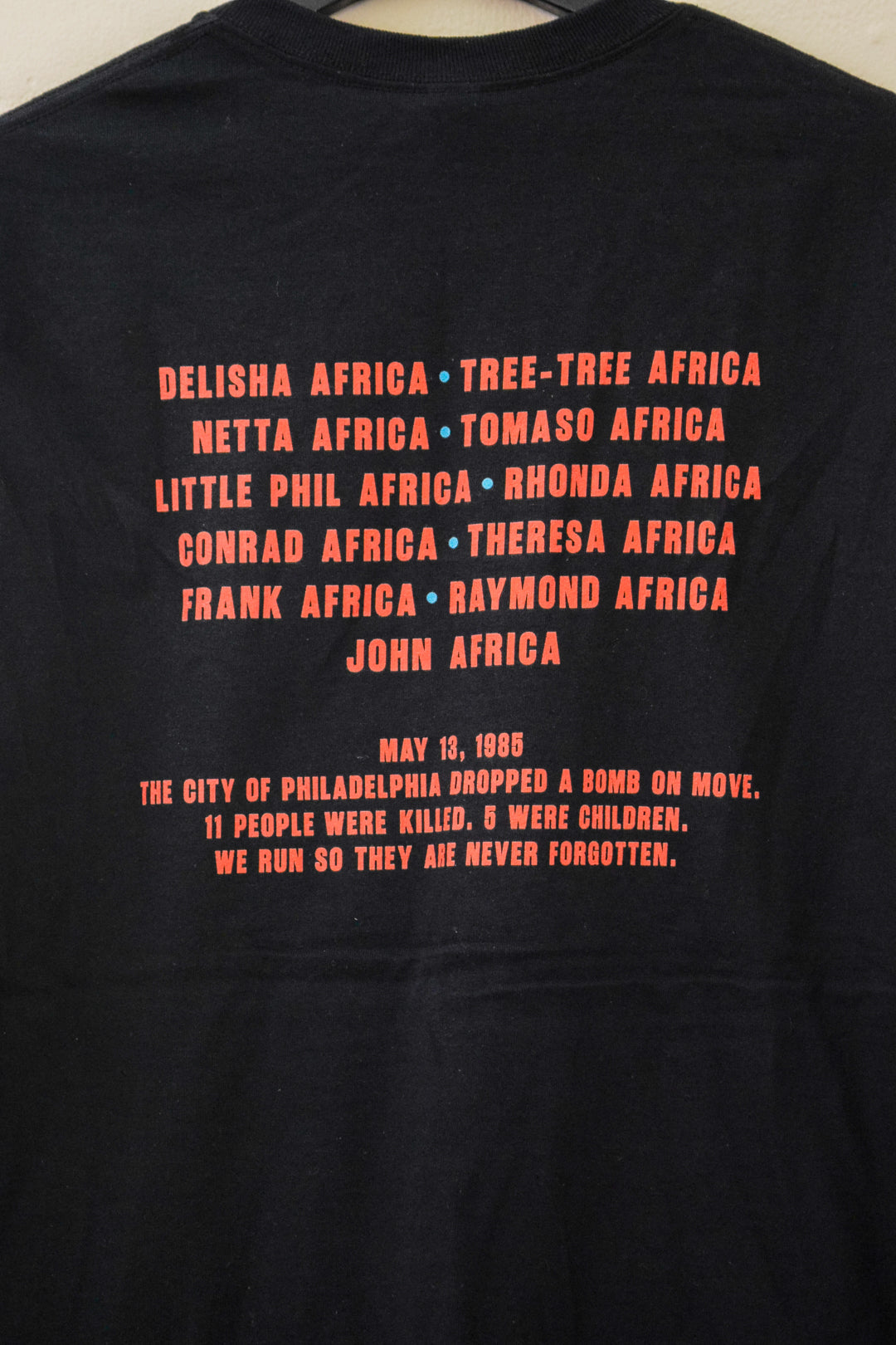 MOVE Day 5K T-Shirt Sample Sale